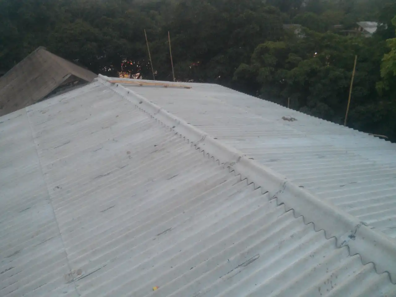 Asbestos and Metal Sheet Roofing at Lonavala 1