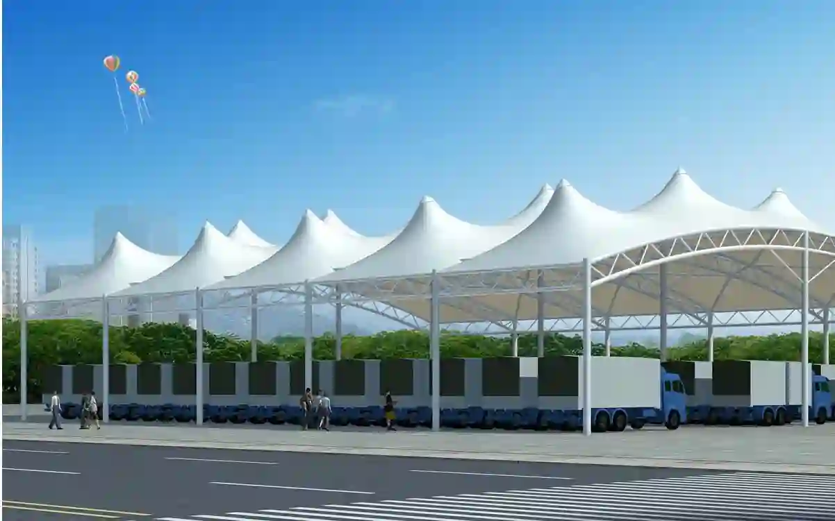 Tensile Fabric Canopies/ Structures